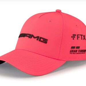 Pink AMG Logo Cap